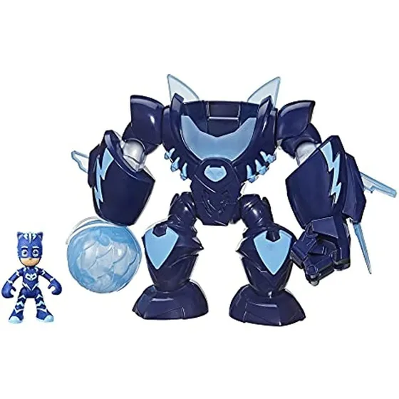 Pj Masks Robo-catboy Juguete Preescolar Con Luces Y Sonidos 