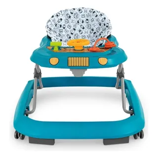 Andador Safari Ii Infantil Primeiros Passos Tutti Baby Azul Andador Safari Ii Infantil Primeiros Passos Tutti Baby Azul