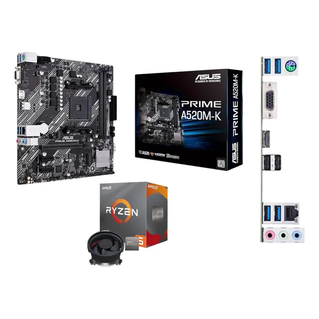 Kit Actualización Gamer Ryzen 5 + Mother Asus By Tecnowow