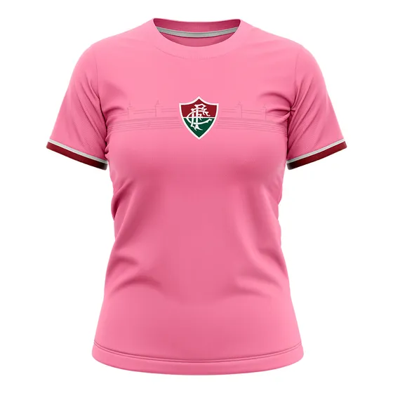 Camisa Fluminense Troféu Fluzão Feminina Licenciada