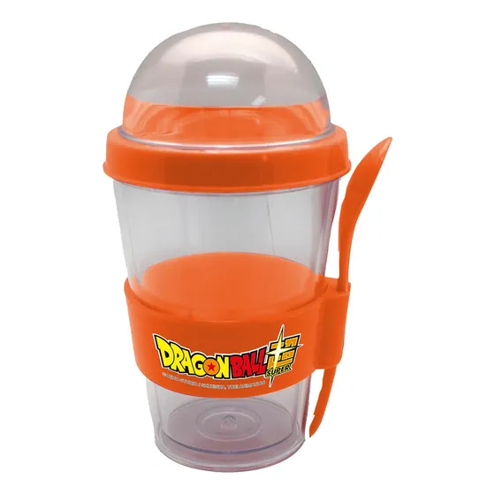 Vaso Yogurt Con Cuchara Dragon Ball Z