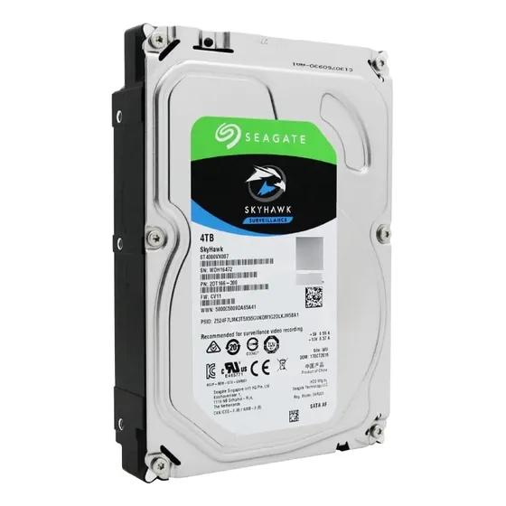 Disco Duro 4tb Sata Para Dvr/nvr Seagate Skyhawk