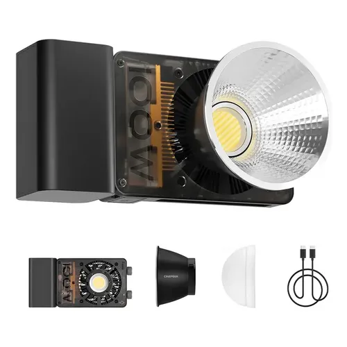 Luz Led Cob Portátil Zhiyun Cinepeer Cx100 100w | Frete grátis