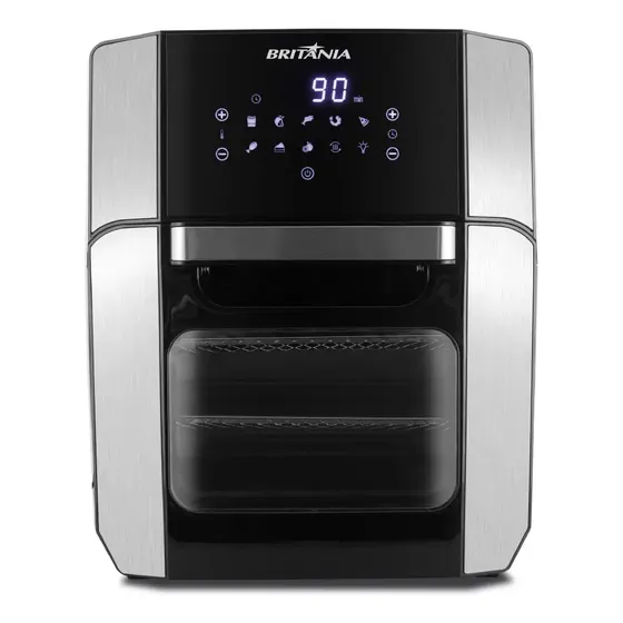 Fritadeira Air Fry Oven Bfr2100p 12 Litros 1800w Britânia Preto