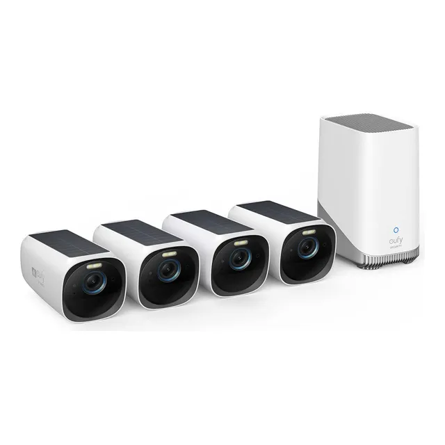 Cámara De Seguridad Eufy Security Eufycam S330 4k 4-cam Kit