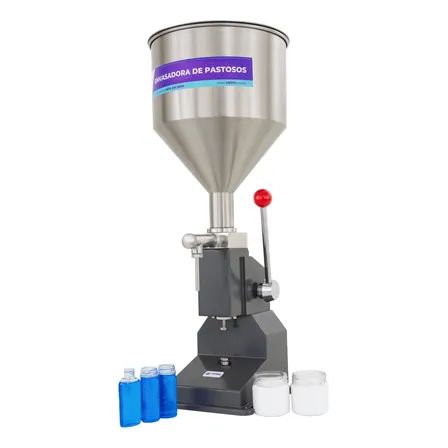 Envasadora De Produtos Pastosos Com Funil 12l Cmfm P-50 T