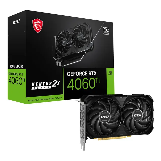 Tarjeta gráfica Msi Gaming Geforce Rtx 4060 Ti 16gb Gdrr6