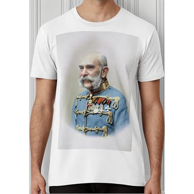 Remera Franz Joseph I De Austria, 1905 Algodon Premium