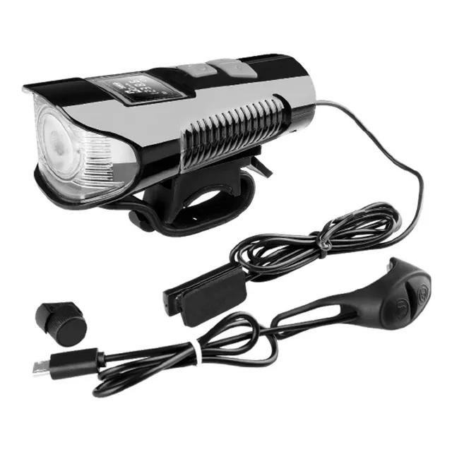 Luz Frontal Led Con Pantalla De Medición Completa I900 Bks