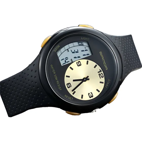 Reloj Doble Hora Luz Led Deportivo Digital 