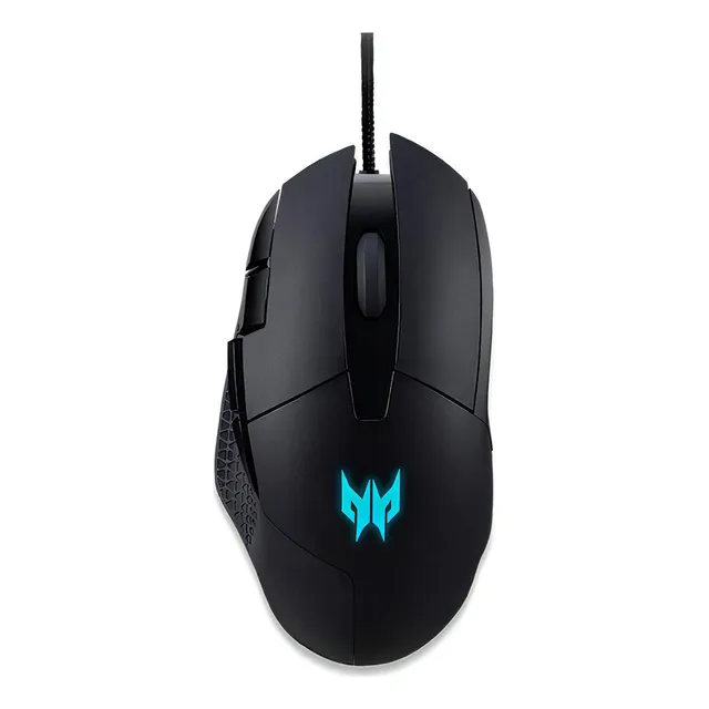 Ratón Gamer Predator Cestus 315 LED, 8 botones, 6500 Dpi, USB