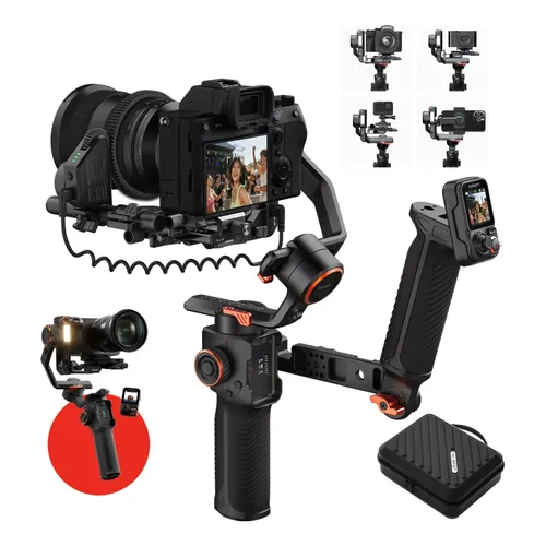 Hohem Isteady M6 Gimbal Stabilizer Kit 3-axis Model With Black