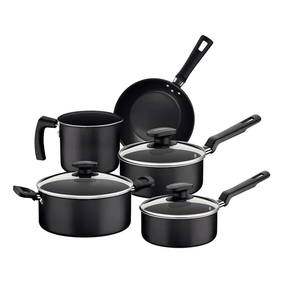 Juego Olla Cocina 5pzs Acero Loreto 20399082 Tramontina S.