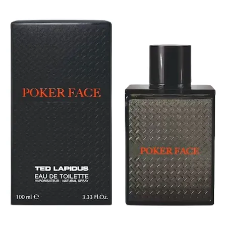 Perfume Pocker Face Ted Lapidus Edt para hombre, 100 ml