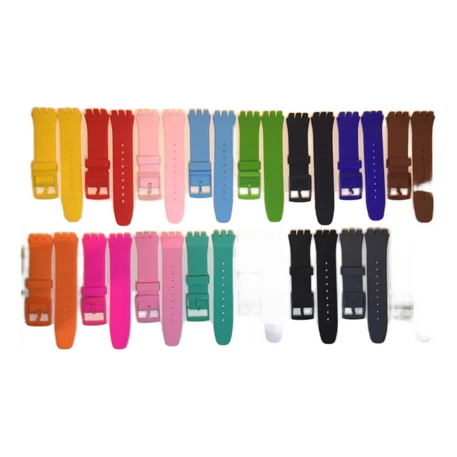 Correa Swatch Poliurethano Medida 17mm
