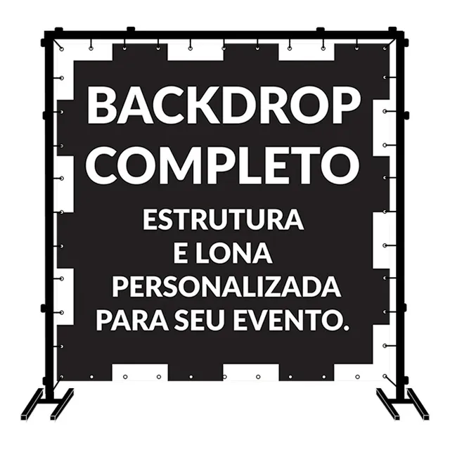 Kit Locação Painel Festas Eventos Empresas Fim De Ano 2x2m