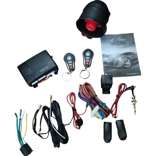 Alarma Para Auto Diblue Cierre Centralizado+2 Controles