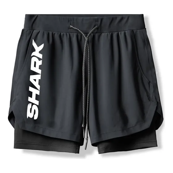 Pantaloneta Gym Bicicletero Crossfit Correr Gimnasio Shark