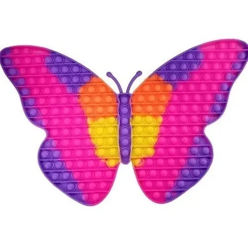Pop It Gigante Unicornio Mariposa Importado Silicona 45cm