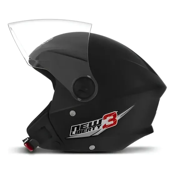 Capacete Moto Pro Tork Aberto New Liberty 3 Viseira Cristal — foto 2