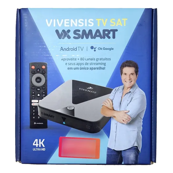 Receptor De Tv Vivensis Vx Smart Sat Hd Android Tv
