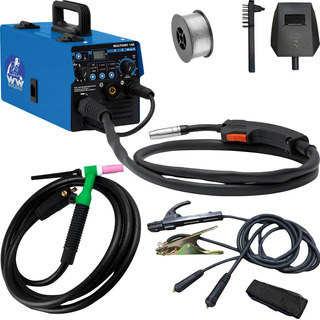 Máquina De Solda 3 Em 1 Multiprocesso 220v Com Tocha Mig Tig Máquina De Solda 3 Em 1 Multiprocesso 220v Com Tocha Mig Tig