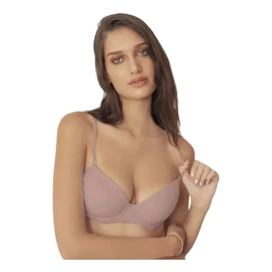 Corpiño Lody Lycra Taza Soft Push Armado Con Base Y Aro 5155