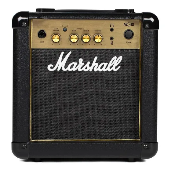 Amplificador Para Guitarra Marshall Mg10g Color Negro