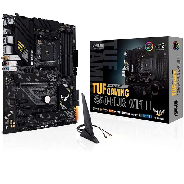 Tarjeta Madre Asus Tuf Gaming B550-plus Wifi Ii Hdmi Dp Am4