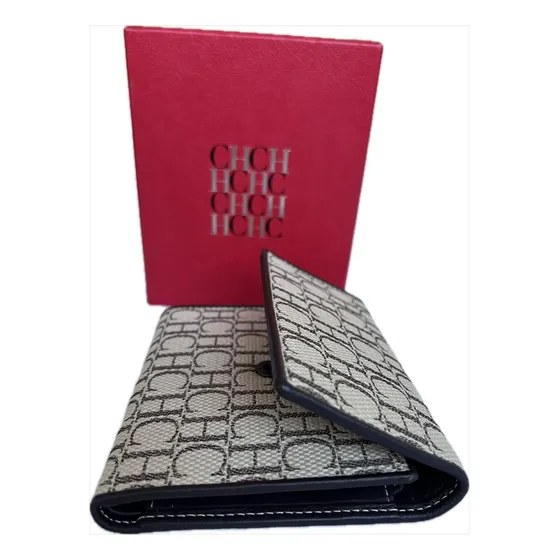 Cartera Billetera Monedero Carolina Herrera Nuevo Original