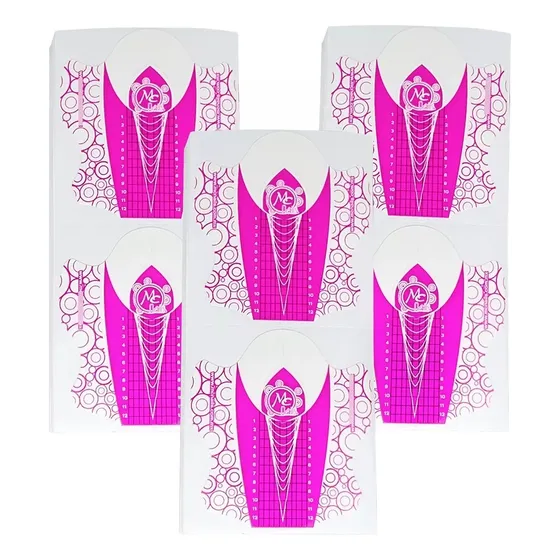 Formas Esculturales Rosas Uñas Acrilicas 300 Pzs , Mc Nails Color Rosa