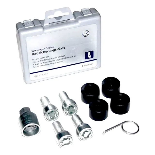 Birlos De Seguridad Orig Volkswagen Jetta Mk6 Vento Bora Pas