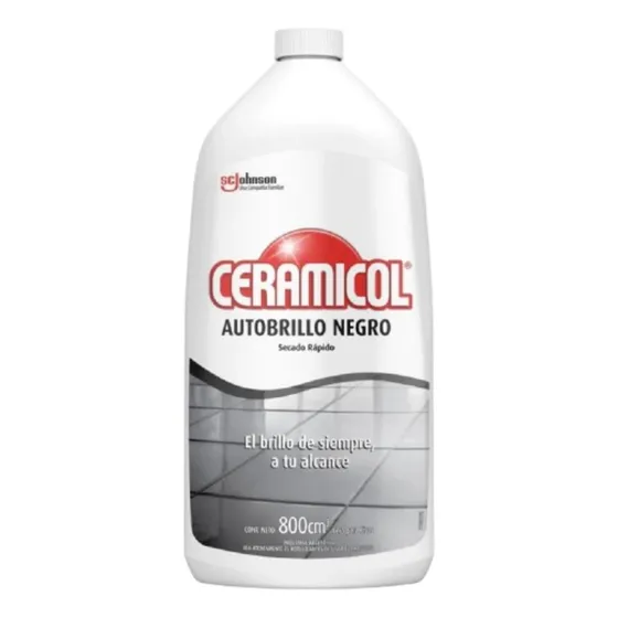 Autobrillo Negro Ceramicol Botella 800cc