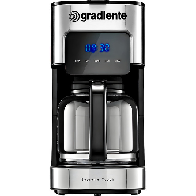 Cafeteira Elétrica 38 Xícaras Supreme Touch Com Painel Digital Programável Filtro Permanen... Cafeteira Elétrica 38 Xícaras Supreme Touch Com Painel Digital Programável Filtro Permanen...