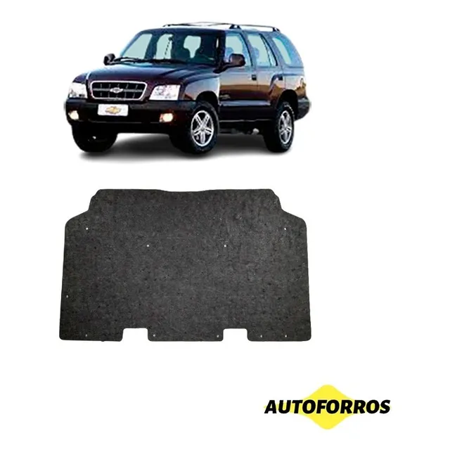 Manta Forro Capô Chevrolet Blazer E S10 01 - 11  Presilhas