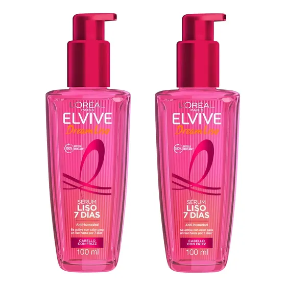 Pack 2 Serum Dream Liso 100ml Elvive | Cuotas sin interés