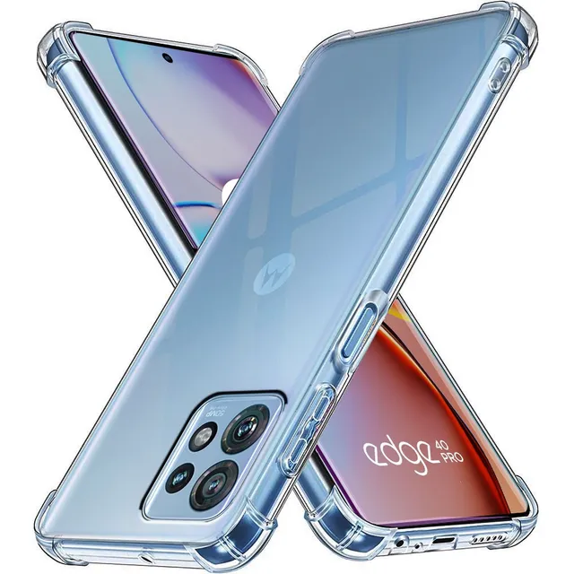 Funda Acrigel Transparente Para Motorola Esquinas Reforzadas