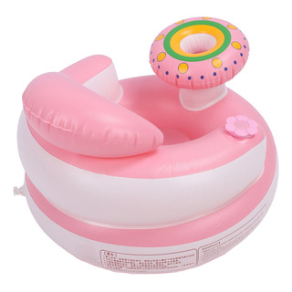 Sofá Inflable Con Soporte Para Bebés, Silla Integrada Para A Sofá Inflable Con Soporte Para Bebés, Silla Integrada Para A