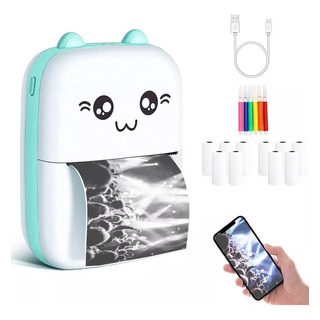 Portátil Multifuncional Bluetooth Mini Impresora Térmica Portátil Multifuncional Bluetooth Mini Impresora Térmica