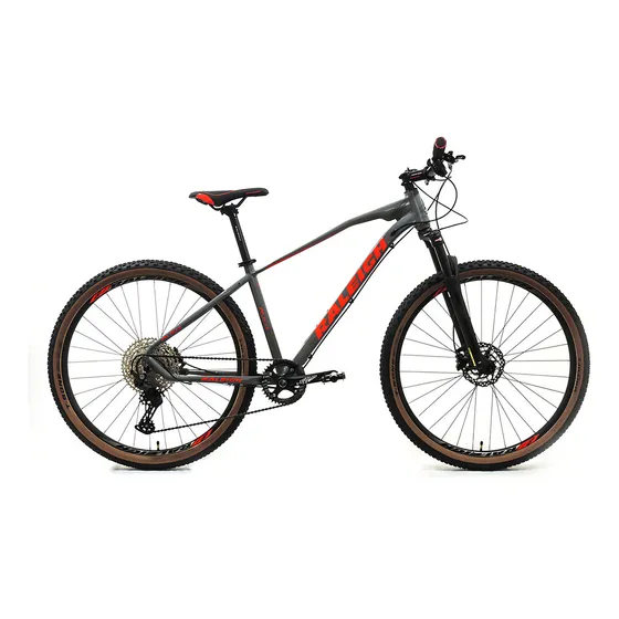 Bicicleta mountain bike Raleigh 5.0 2022 R29 tamaño del cuadro 19" color gris/rojo