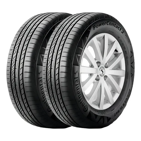 Kit 2 Pneus 205/65R15 Continental PowerContact 2 94T Aro 15