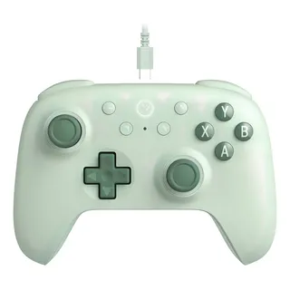 Controle 8BitDo Ultimate 2C Verde ClaroCom Fio USB e Vibração Windows e AndroidP
