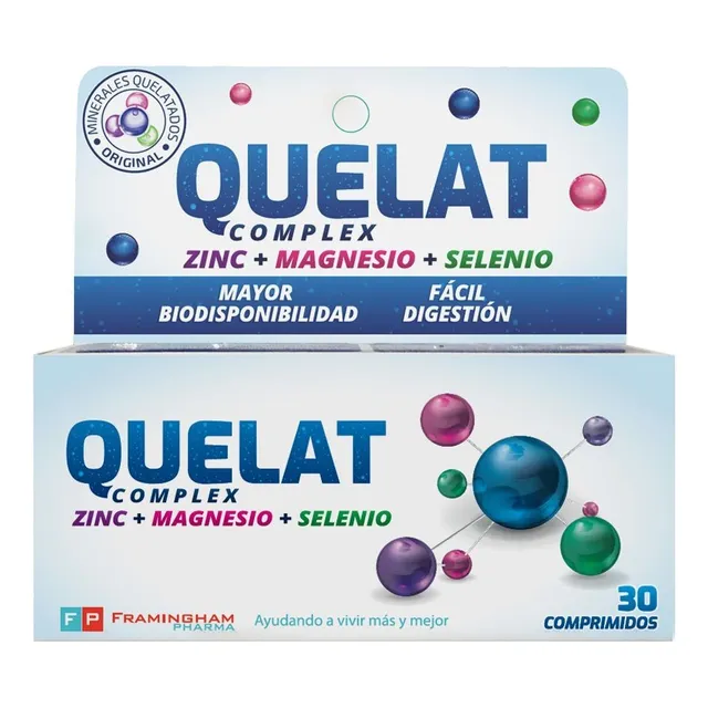 Quelat Complex X30 Comprimidos