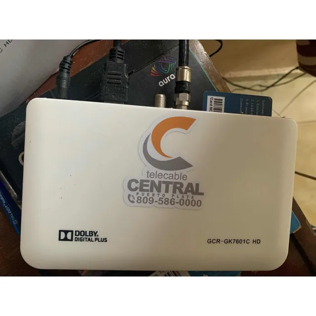 Caja Para Tv Tele Cable Central