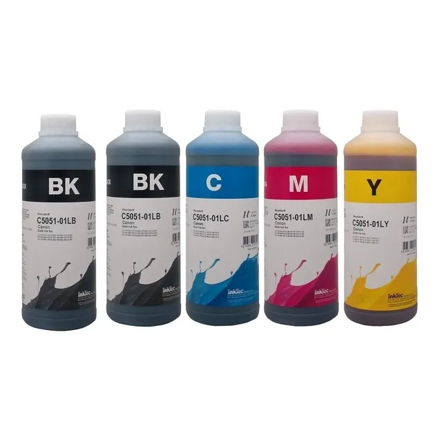5 Litros Inktec Gt53 Gt52 Compatibles 115, 315, 318, 319, 41