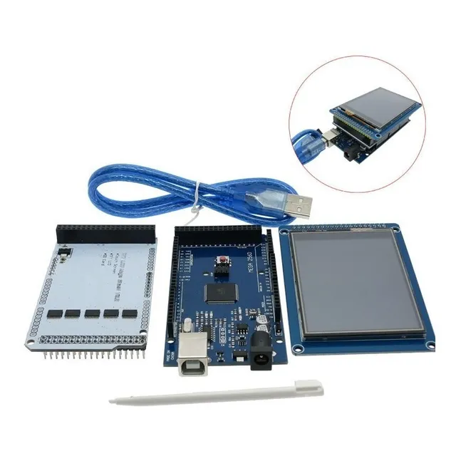 Paq Lm Para Duinar Mega Pantalla Color 3.2 Pulgadas Fsda