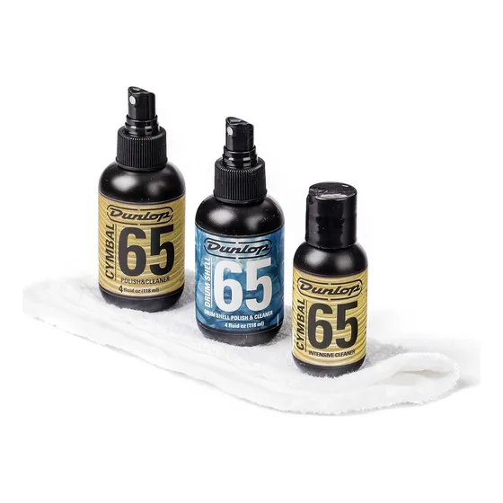 Kit Limpiador Para Bateria Y Platillos Dunlop 6400 Inc Paño