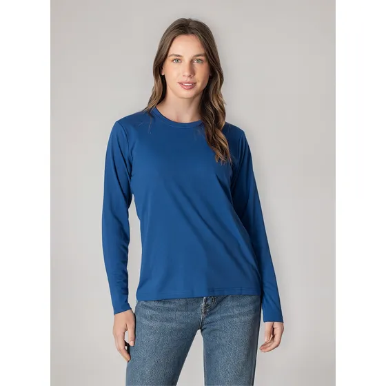 Polera Dryfit Sport Mujer M/l Uv+pro Ripstop Premium