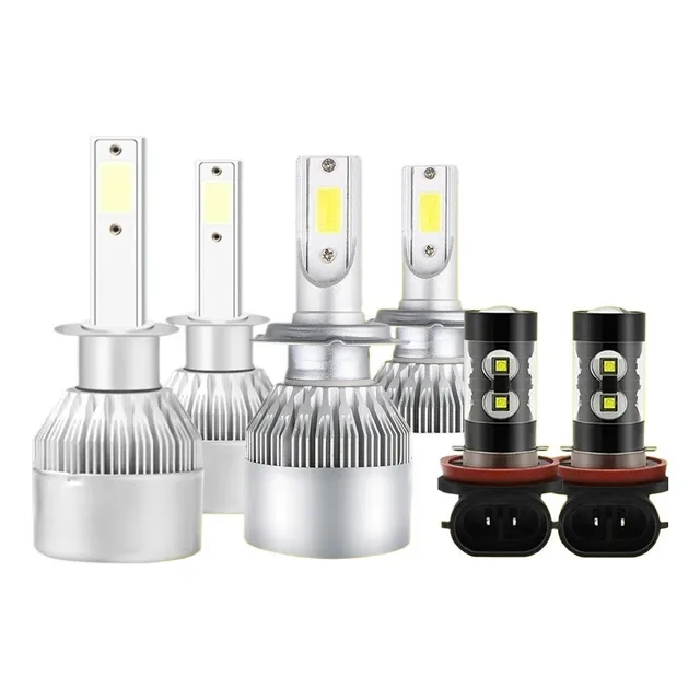 6pcsh1 H7 H11 Kit De Bombilla Led Luz Alta/baja Para Renault