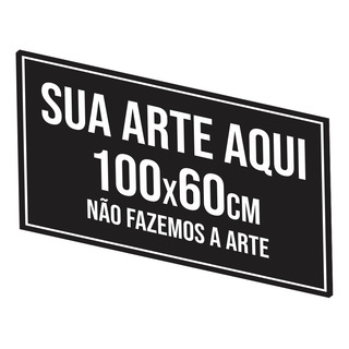 Placa Fachada 100x60cm Personalizada Loja Comércio Acm Placa Fachada 100x60cm Personalizada Loja Comércio Acm